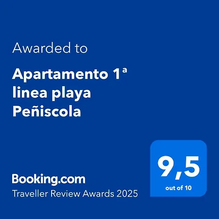 Apartamento 1ª Linea Playa *